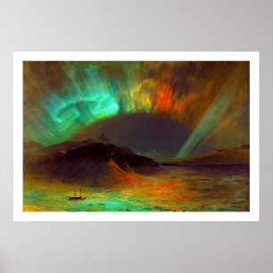 Aurora Borealis van Frederic Edwin Church Print