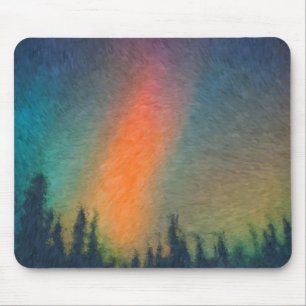 Aurora Borealis Van Gogh Muismat