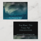 Aurora Borealis Visitekaartje (Voorkant / Achterkant)