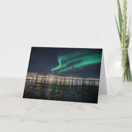 Aurora Borealis Wenskaart Kaart
