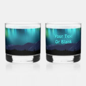 Aurora Borealis Whisky Glas (Voorkant)