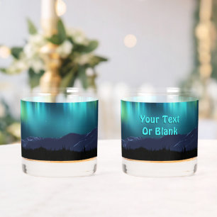 Aurora Borealis Whisky Glas