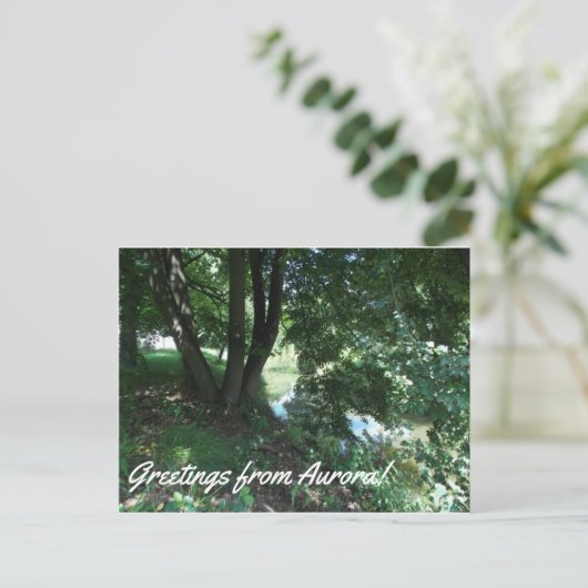 Aurora Briefkaart (Staand voorkant)