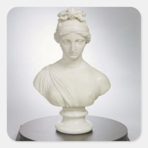 Aurora, c.1843-45 (Marble) Vierkante Sticker