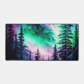 Aurora céleste boréale Lumières nord vives (Recto)