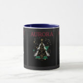 AURORA – Christmas Vector Mug for Winter Holidays (Centre)