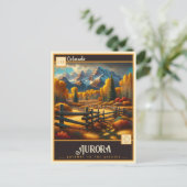 Aurora, Colorado | BRIEFKAART (Staand voorkant)