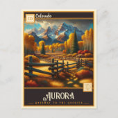 Aurora, Colorado | BRIEFKAART (Voorkant)