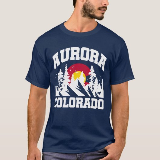 Aurora, Colorado T-shirt (Voorkant)