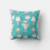 Aurora Coloring Pillow Kussen (Voorkant)