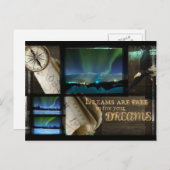 Aurora Dreams Briefkaart (Voorkant / Achterkant)