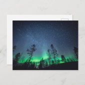Aurora Forest Briefkaart (Voorkant / Achterkant)
