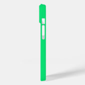 Aurora groene kleurnaam Case-Mate iPhone case (Achterkant / Links)