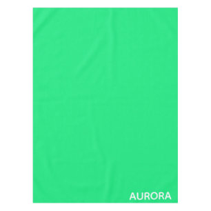 Aurora groene kleurnaam tafelkleed