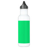 Aurora groene kleurnaam waterfles (Links)