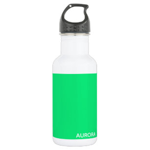 Aurora groene kleurnaam waterfles