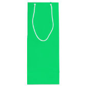 Aurora groene kleurnaam wijn cadeautas (Achterkant)