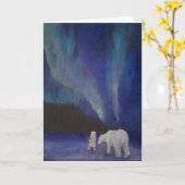 Aurora Holiday Card Kaart (Gele Bloem)