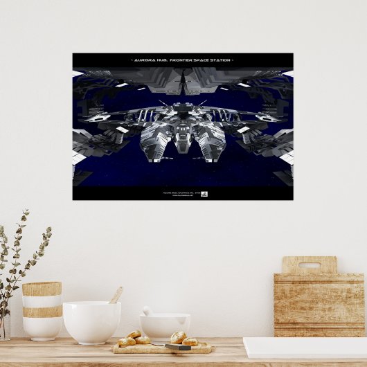 Aurora Hub Poster (Keuken)