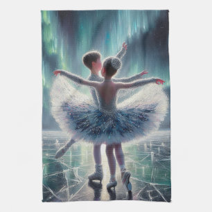 Aurora IJsballet Theedoek