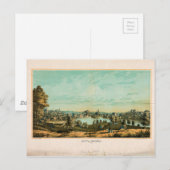 Aurora. Illinois (1869) Briefkaart (Voorkant / Achterkant)