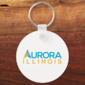 AURORA ILLINOIS SLEUTELHANGER (Voorkant)