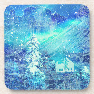 Aurora in Valleys Bier Onderzetter