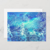 Aurora in Valleys Briefkaart (Voorkant / Achterkant)