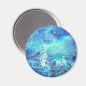 Aurora in Valleys Magneet (Voorkant / Achterkant)