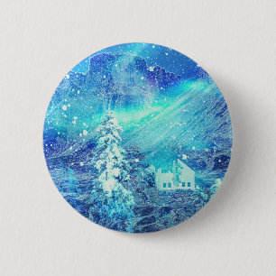 Aurora in Valleys Ronde Button 5,7 Cm