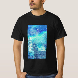 Aurora in Valleys T-shirt