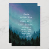 Aurora Invitation Aankondiging (Voorkant / Achterkant)