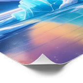 Aurora Letter G Poster | Print van het noorderlich Perfect Poster (Hoek)