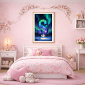 Aurora Letter S Poster | Kunst van het Noorderlich Perfect Poster