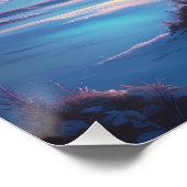 Aurora Letter T Poster | Noorderlicht Kunst Perfect Poster (Hoek)