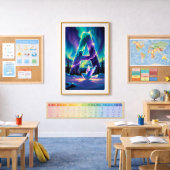 Aurora Lettre A Affiche | Impression d'art des aur