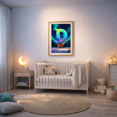 Aurora Lettre D Affiche | Impression d'art des aur