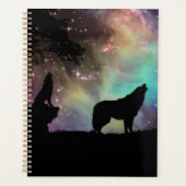 Aurora licht met wolven planner (Voorkant)
