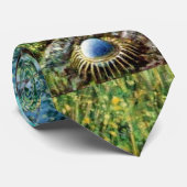 AURORA / MAGIC TREE EN OWL Green Leaves Stropdas (Opgerold)