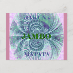 Aurora Matata Art Print Briefkaart