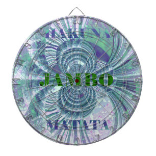 Aurora Matata Art Print Dartbord