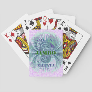 Aurora Matata Art Print Pokerkaarten
