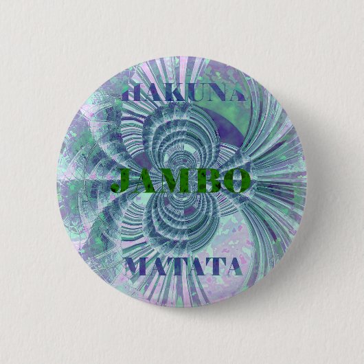 Aurora Matata-kunstprint Ronde Button 5,7 Cm (Voorkant)