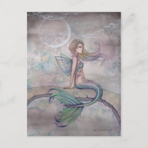 Aurora Mermaid Briefkaart