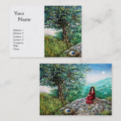 AURORA metaalgoud Visitekaartje (Voorkant / Achterkant)