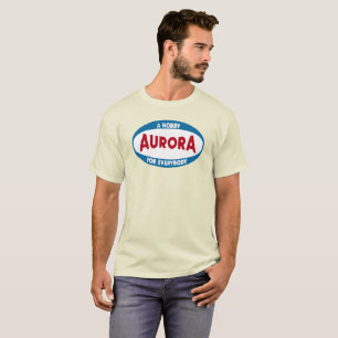 Aurora-modellering T-shirt