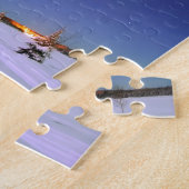 Aurora - Mooie noordelijke lichten Legpuzzel (Zijkant)