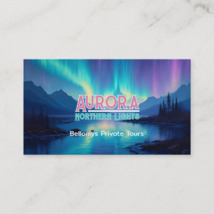 Aurora Northern Lights Visitekaartje
