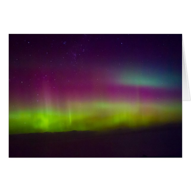 Aurora over Bluff Hill (Voorkant Horizontaal)
