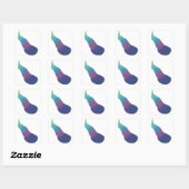 Aurora Peacock Gradient Sticker (Vel)